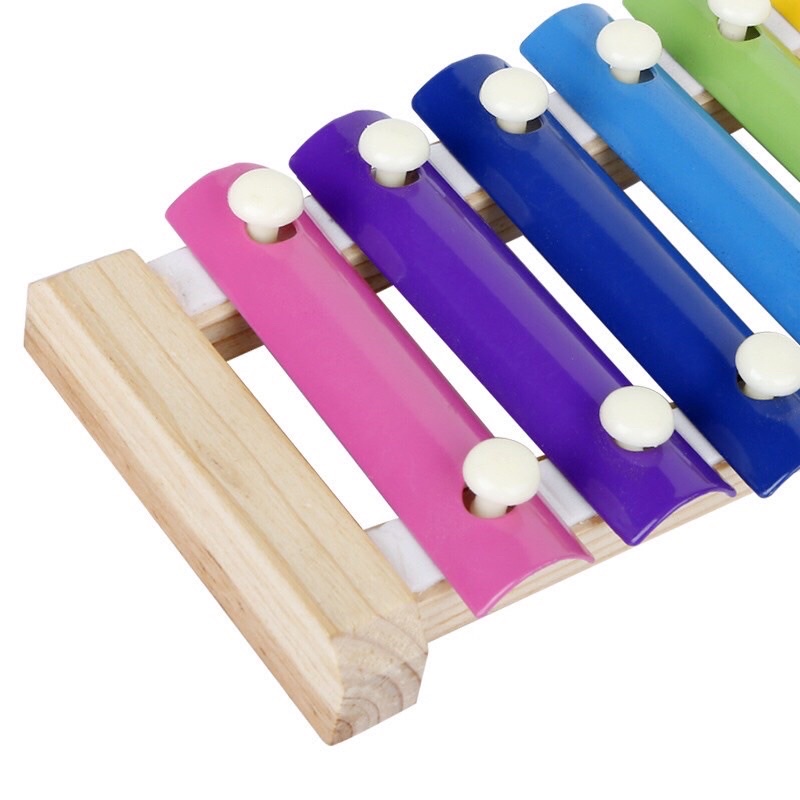 Đồ Chơi Đàn Gỗ Xylophone 8 Thanh Âm Cho Bé