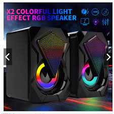 Loa vi tính mini I80 led 7 màu