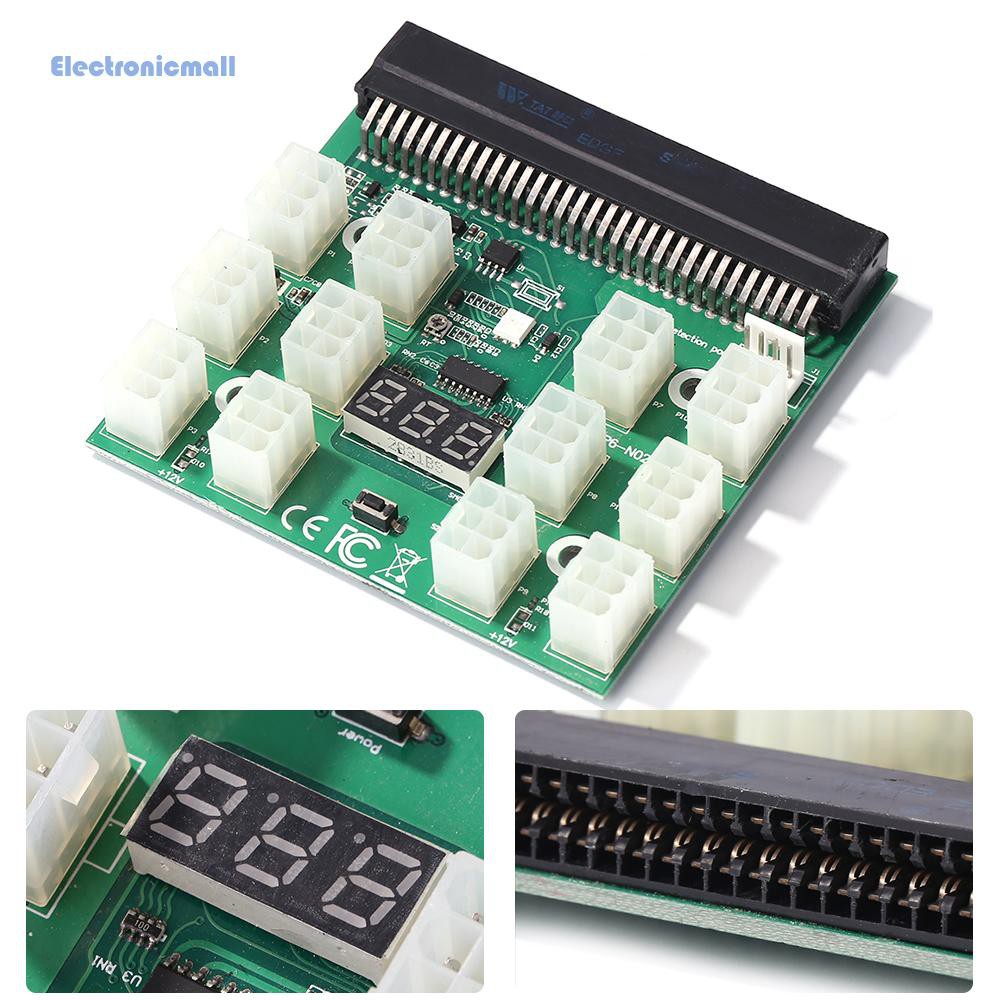 Bo Mạch Cung Cấp Điện Btc Dps-1200Fb 12 Cổng 6 Pin Led | BigBuy360 - bigbuy360.vn