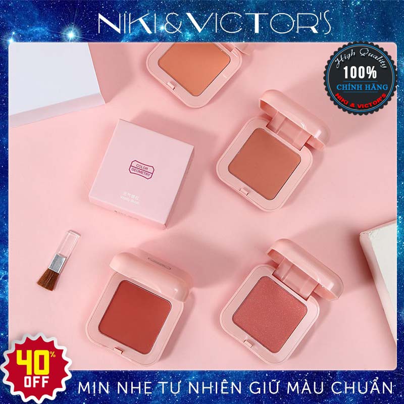 Phấn Má Hồng Đơn Sắc Lameila Blusher Color Geometry