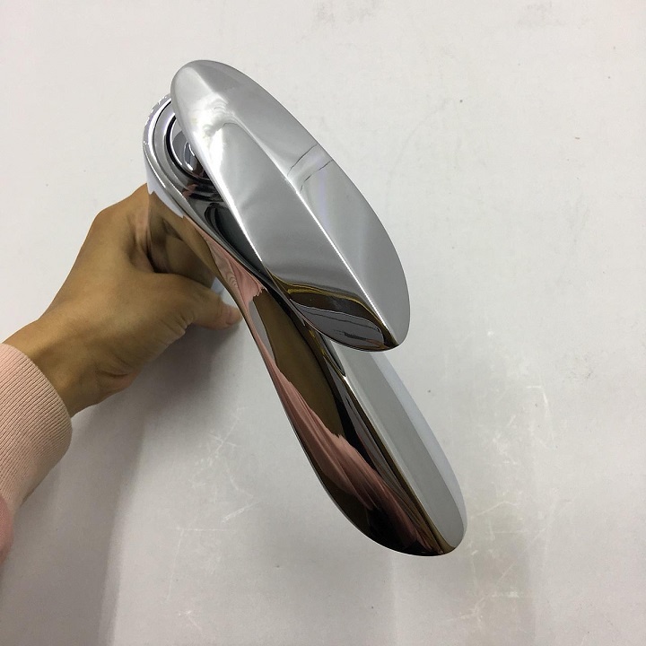 Vòi lavabo lá nóng lạnh đồng mạ crom, vòi chậu rửa mặt mạ crom ikiza 20cm 30 cm