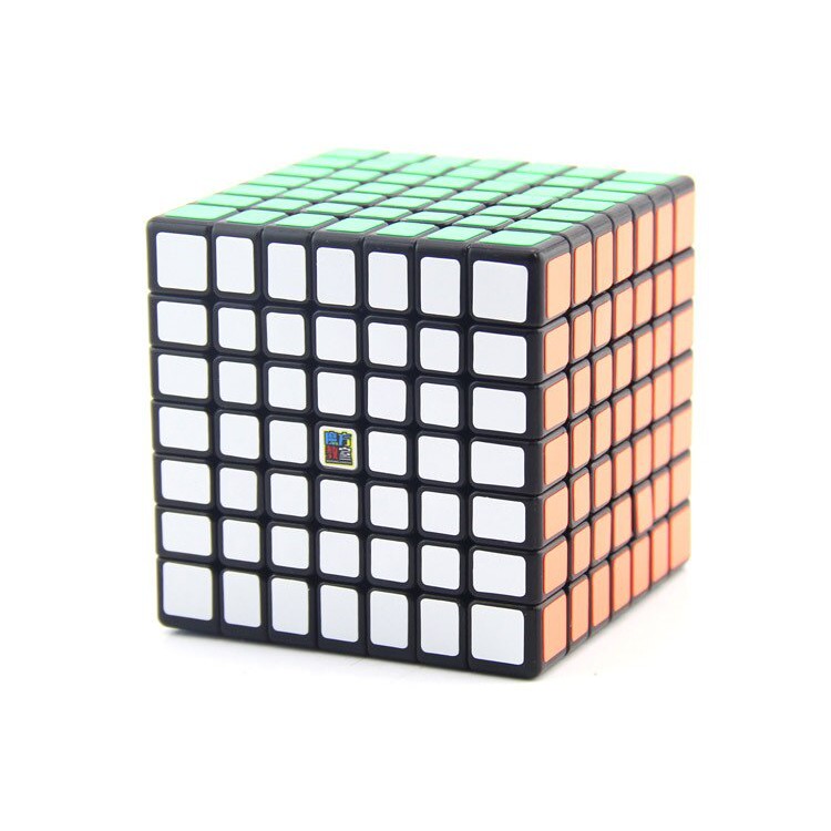 Đồ Chơi Rubik 7x7 Moyu Meilong Sticker (Tặng Dầu Và Chân Đế) - Rubik 7x7x7 MF7 Cao Cấp Chuẩn Quốc Tế