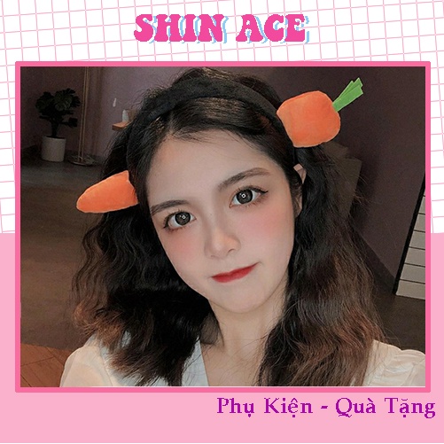 Cài Tóc Hình Củ Rốt Ngộ Nghĩnh Độc Đáo