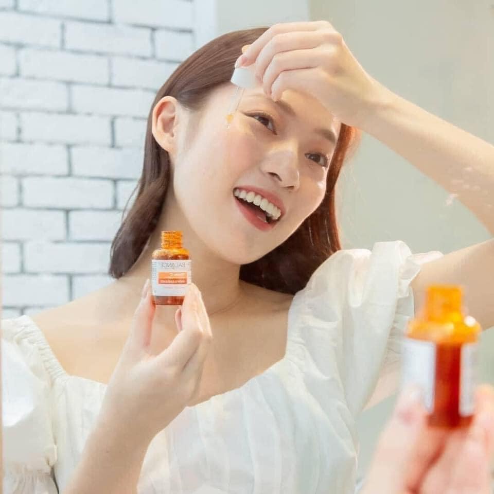 Serum Vitamin C, Tinh chất dưỡng trắng da, mờ thâm nám tàn nhang chống lão hóa da ngăn ngừa mụn