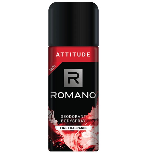 Romano - Xịt ngăn mùi hương nước hoa Attitude 150 ml + Tặng nước hoa bỏ túi 18 ml