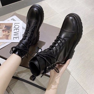 ( ORDER ) GIÀY BOOST M24 - boot bốt hai quai ngang ulzzang