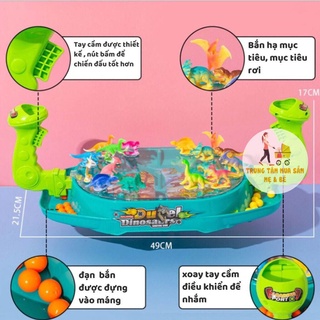 Khủng long đại chiến đồ chơi bắn bi cho bé