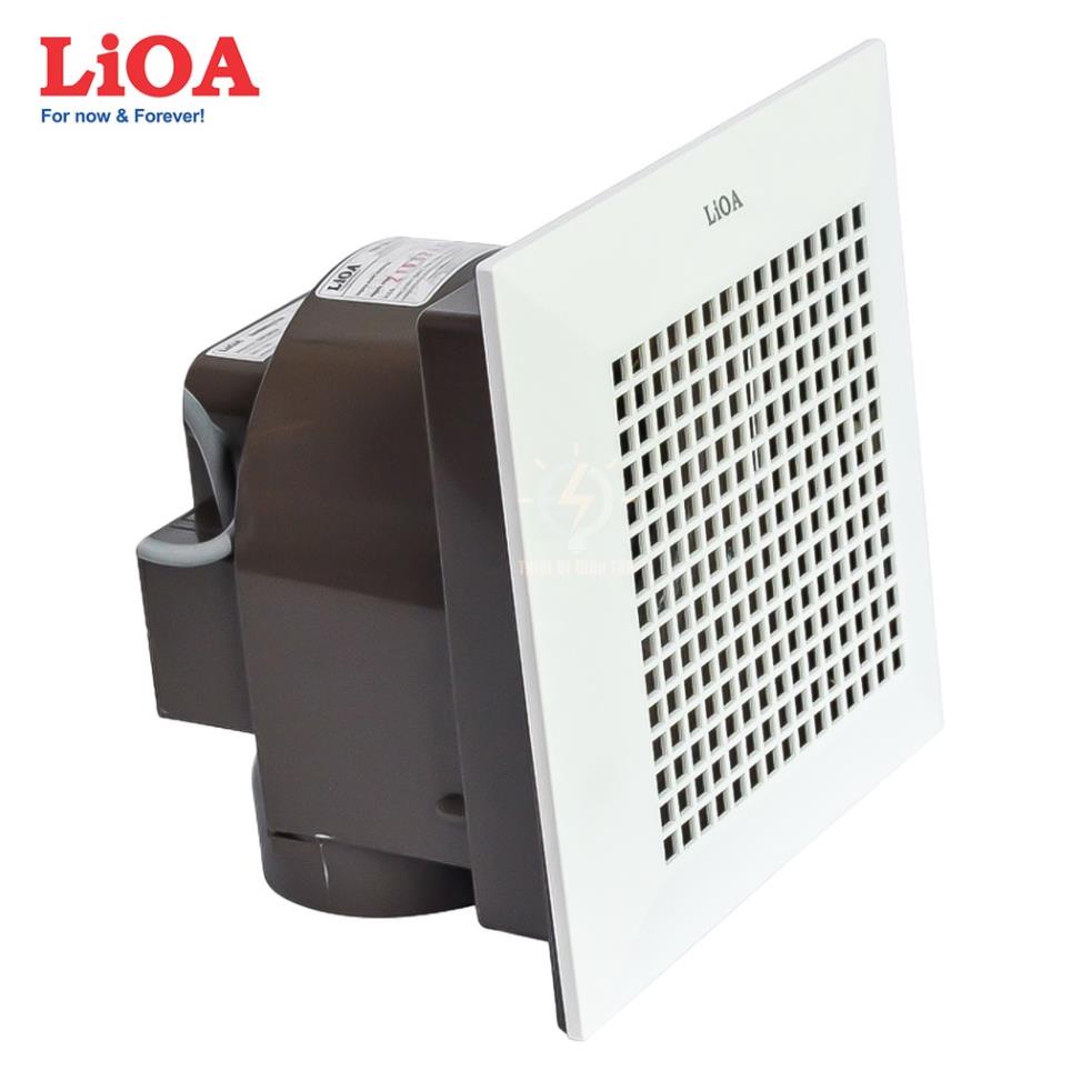 Quạt thông gió, quạt hút mùi, thông gió, gắn nhà vệ sinh, nhà bếp, tường, phòng ngủ, LIOA EVF24CU7 - Thiết Bị Điện T&H