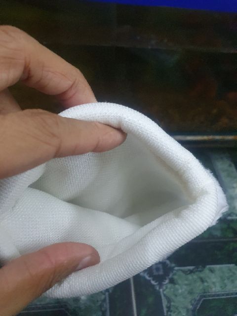 TÚI LỌC CẶN CHỨA VẬT LIỆU LỌC HỒ CÁ NON BỘ 15X35CM