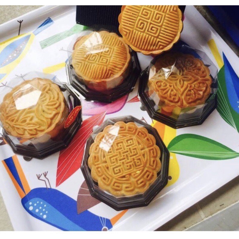 10 Hộp Lục Giác Đựng Bánh 125G-150G