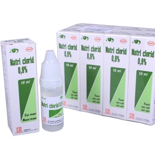 Nước muối sinh lý 10 lọ