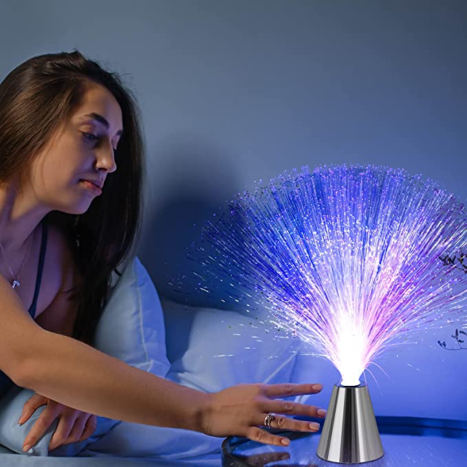 Đèn LED Sợi Quang Nhiều Màu Sắc Sử Dụng Pin
