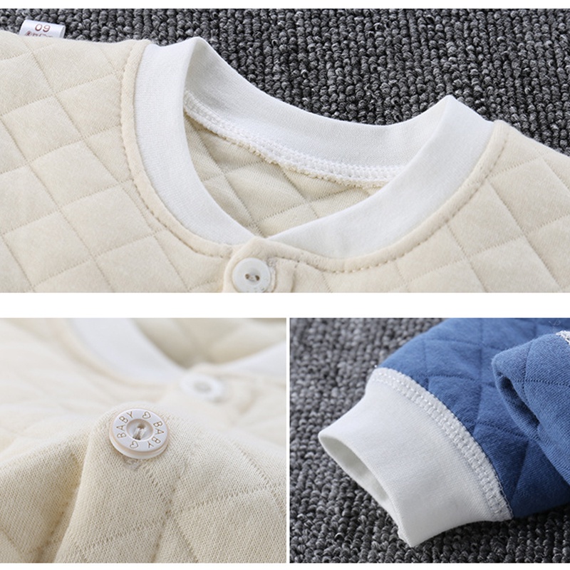 Bộ Quần Áo cotton Giữ Nhiệt Xinh Xắn Cho Bé
