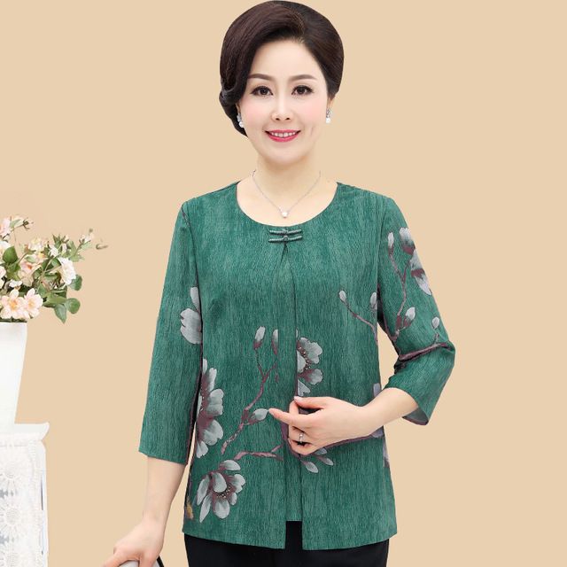 Áo voan lụa trung niên hàng nhập | BigBuy360 - bigbuy360.vn