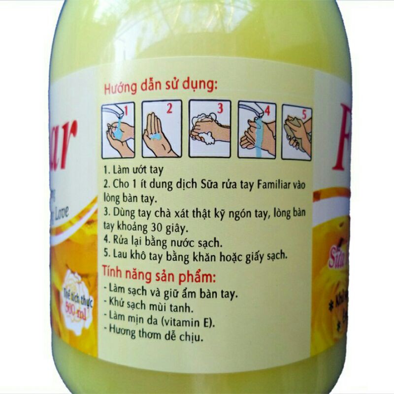 Nước Rửa Tay Kháng Khuẩn, Khử Sạch Mùi Tanh Êm Dịu Da Tay 500ml | BigBuy360 - bigbuy360.vn