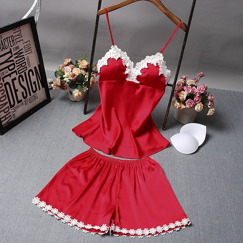 Đầm Ngủ Lụa Hai Dây Gợi Cảm Cho Nữ | BigBuy360 - bigbuy360.vn