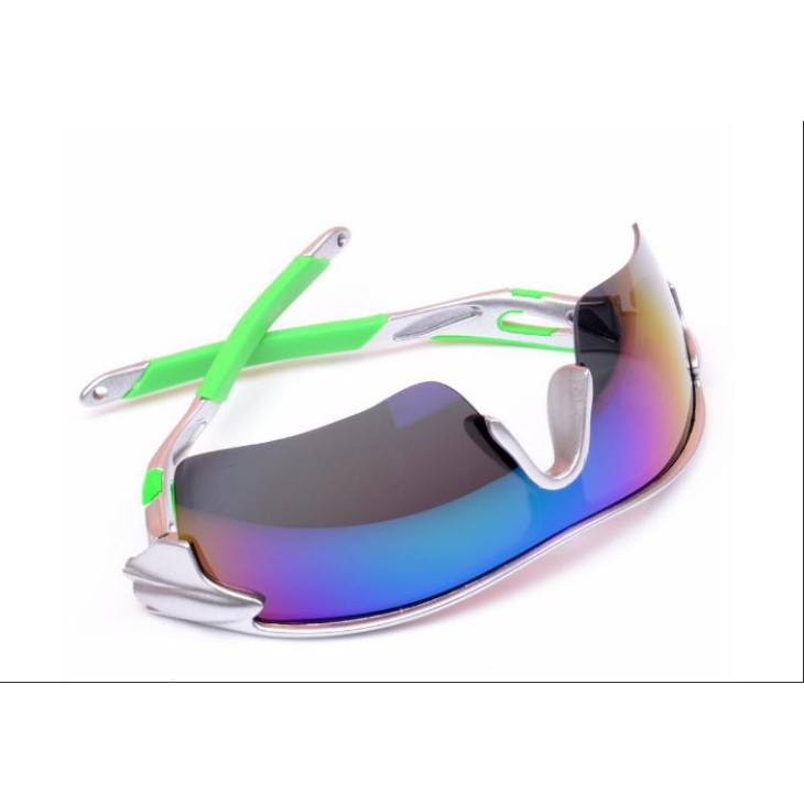 Kính đi xe đạp kính đi motor kính thể thao PC mạ màu