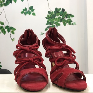 Giày cao gót khoá kéo sau size 35-36