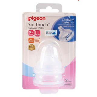 💖💖BIG SALE💖💖Núm Ti Pigeon Cho Bình Cổ Rộng Cao Cấp