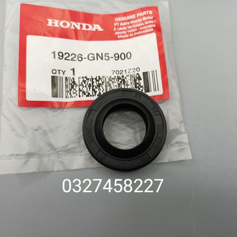 Phốt cao su đùm bánh trước xe DREAM, WAVE, FUTURE ...  zin Honda