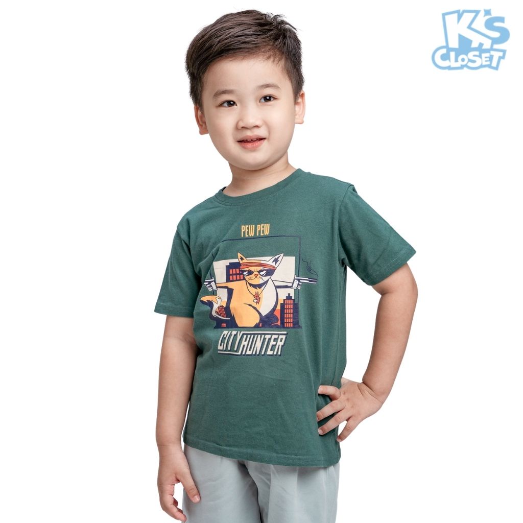 Áo Phông K's Closet Cộc Tay Cho Bé Trai (10-55kg) KT123THS/ OL02THS/ E091ONS / E002TWS TMĐT