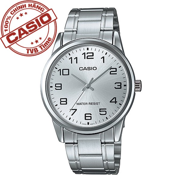 Đồng hồ nam dây kim loại Casio Standard chính hãng Anh Khuê MTP-V001D-7BUDF