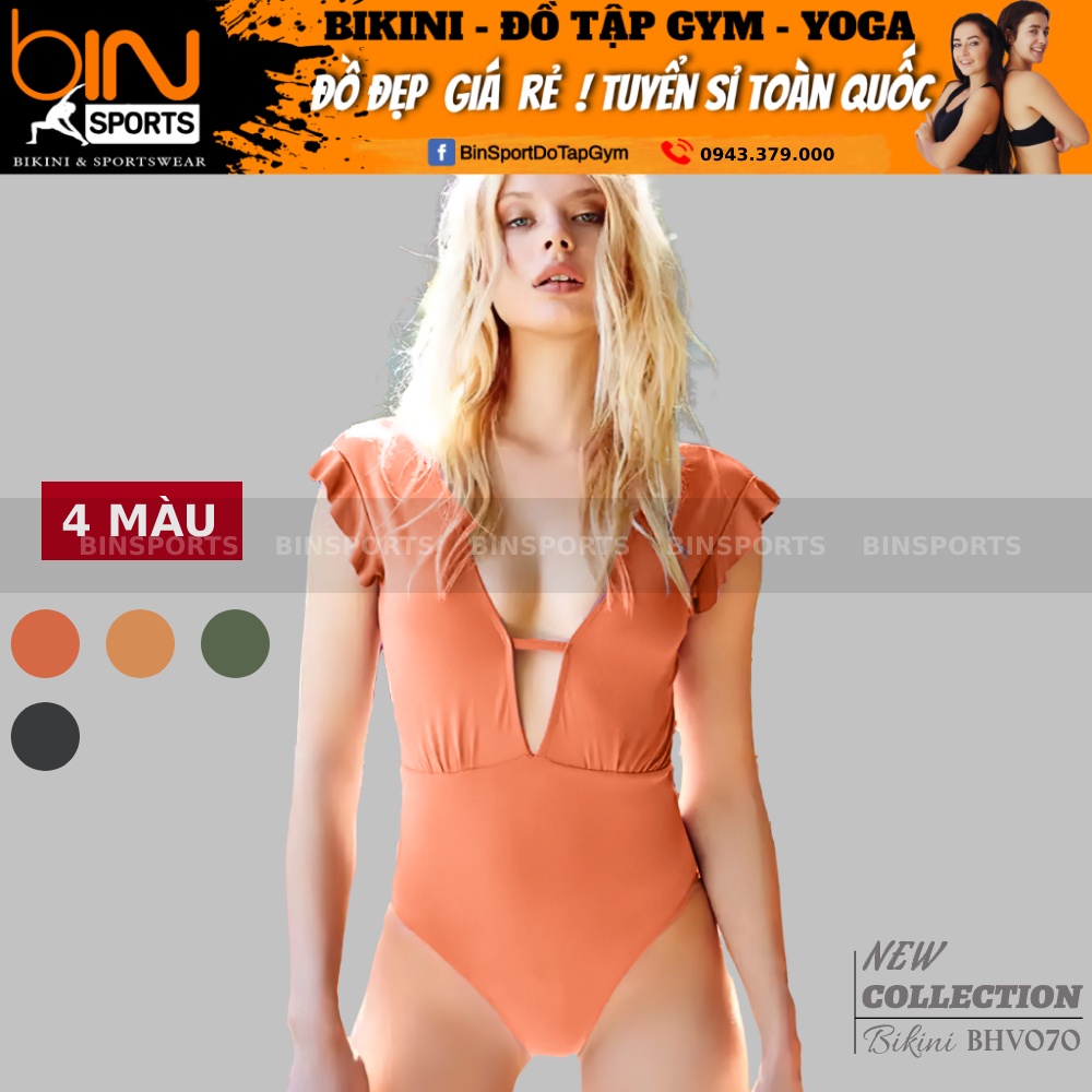 Đồ Bơi Nữ Liền Thân Freesize Bin Sports BHV070