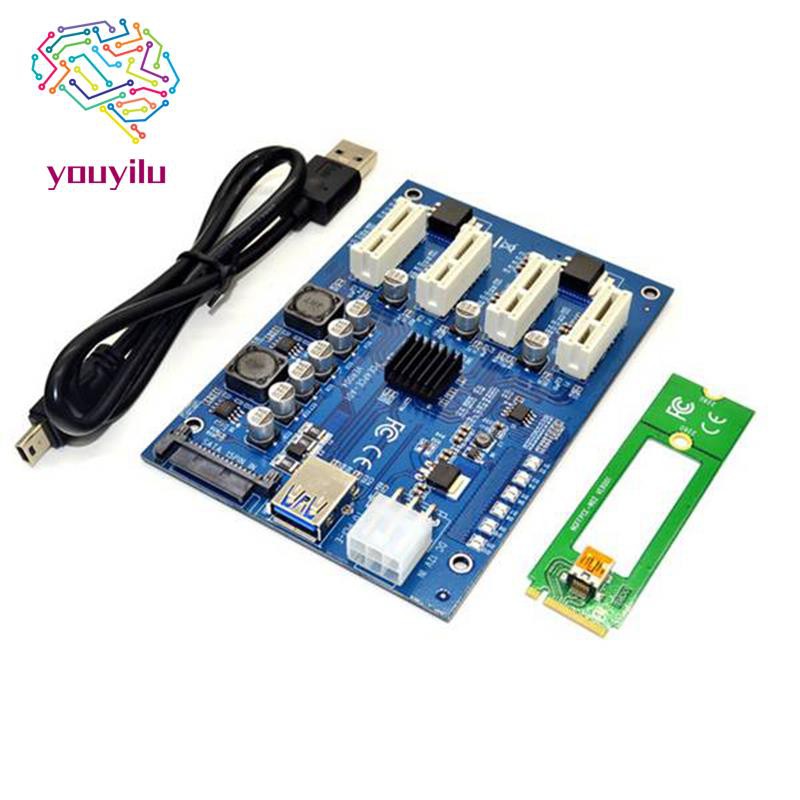 M.2 NGFF PCIE PCI Express Extender Riser Card Adapter