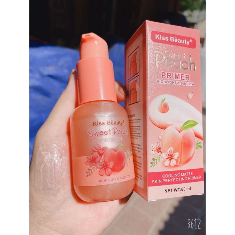 Kem lót bắt sáng Peach đào của kissbeauty G227 | BigBuy360 - bigbuy360.vn