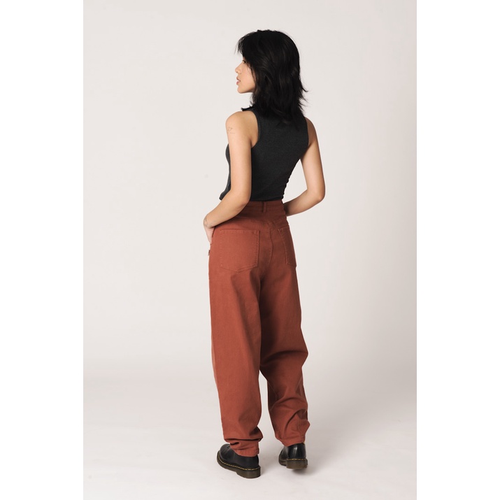 Quần Kaki Nữ BOO Dáng Rộng Slouchy Phong Cách Hàn Quốc Nữ Tính
