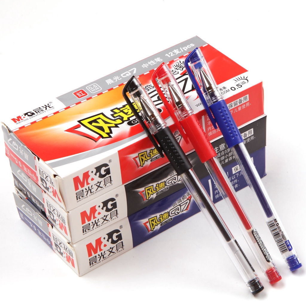 Bút gel M&G Q7 ngòi 0,5mm