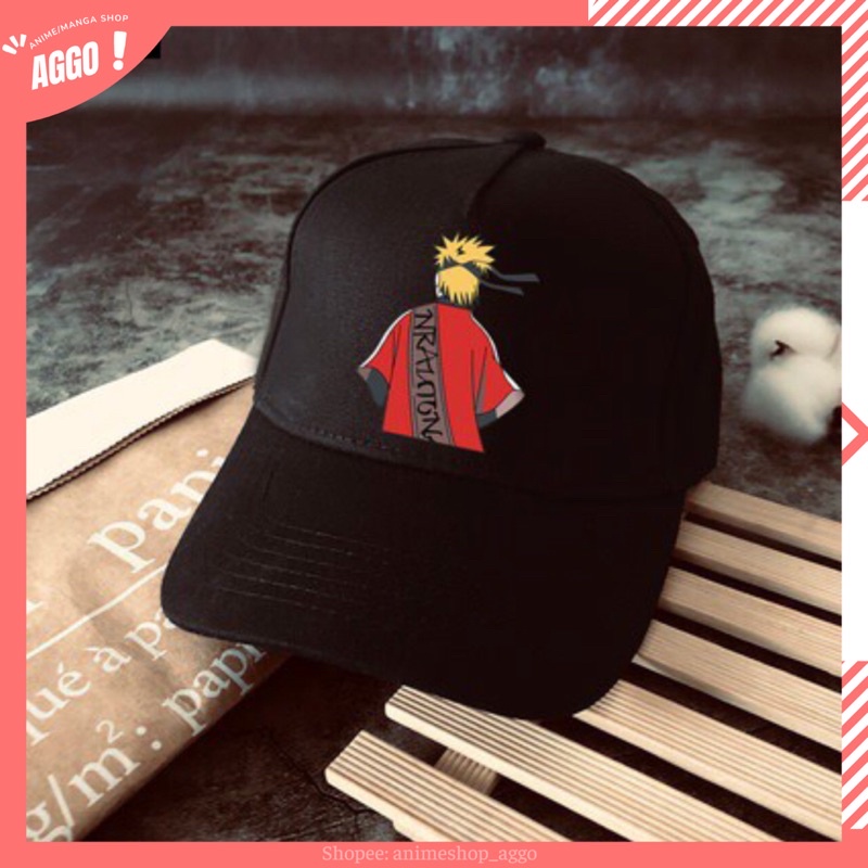 Nón lưỡi trai Naruto, nón gia tộc Uchiha, nón gia tộc Uzumaki, mũ Hyuga, nón tổ chức Akatsuki