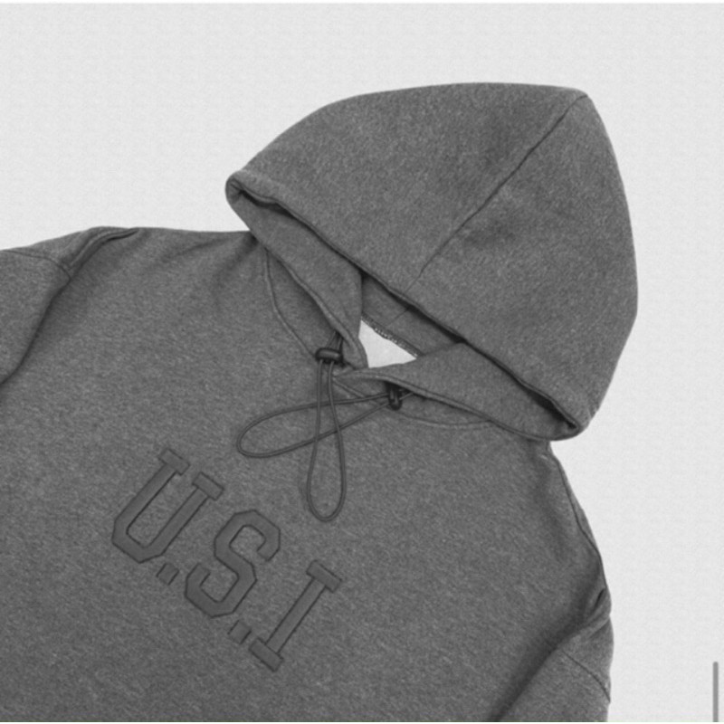 Áo Hoodie Nỉ Bông Mịn Đẹp Thêu U.S.I Form rộng Unisex Nam Nữ Couple Siêu Xinh Cute | BigBuy360 - bigbuy360.vn