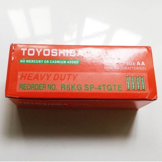 Vỉ 4 pin AA Toshiba , pin tiểu