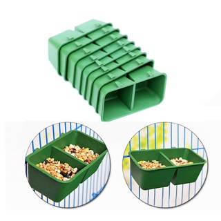 Set 3 Bát Đựng Thức Ăn / Nước Uống Bằng Nhựa Dành Cho Chim Cảnh