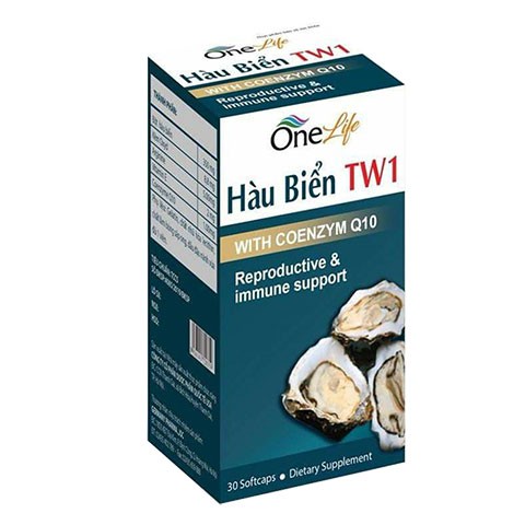 Hàu Biển TW1 - Hỗ trợ tăng cường sinh lực cho nam giới (Hộp 30 viên)