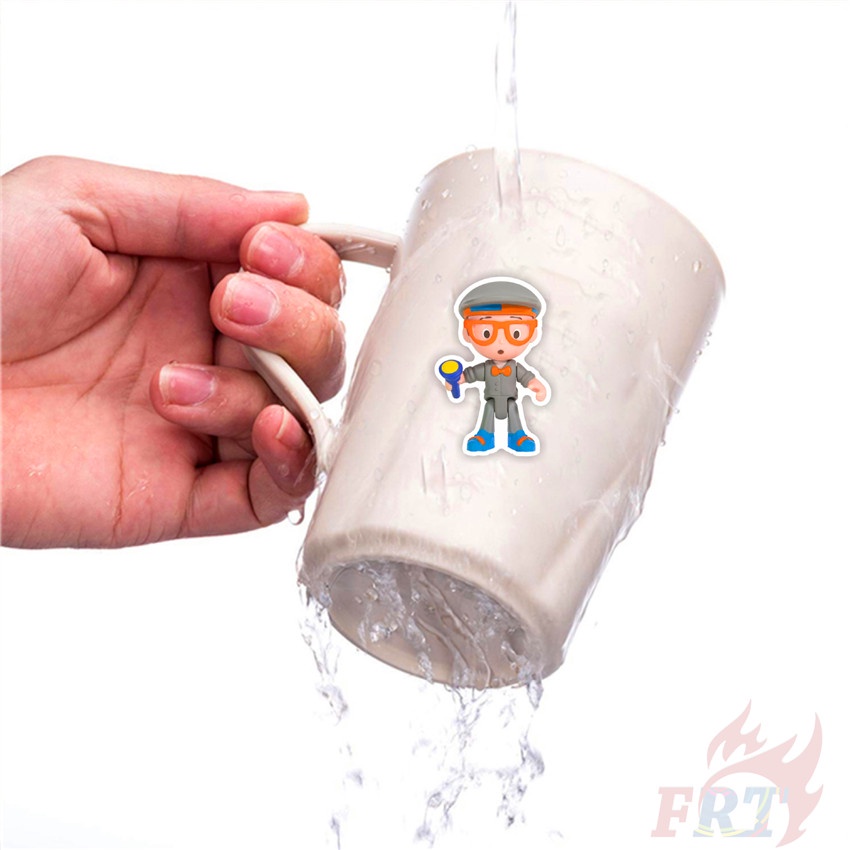 Bộ 50 miếng dán Blippi Series 01 chương trình Tiếng anh vui nhộn cho trẻ em