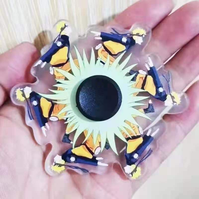 Con Quay Spinner Hình Naruto Sasuke Độc Đáo