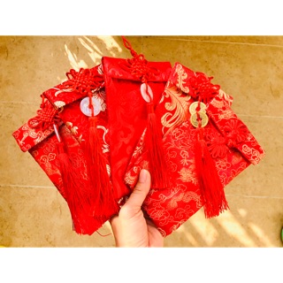 [FS 50k] 1 Bao lì xì vải gấm trang trí Tết