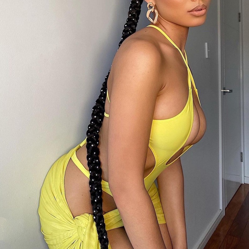 Bộ Đồ Bơi Một Mảnh Màu Trơn 2022 Biquinis Feminino Gợi Cảm Cho Nữ