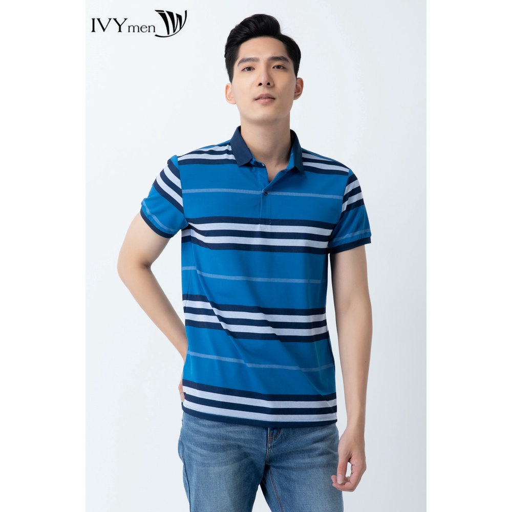 Áo polo nam kẻ ngang IVY moda MS 57E2946