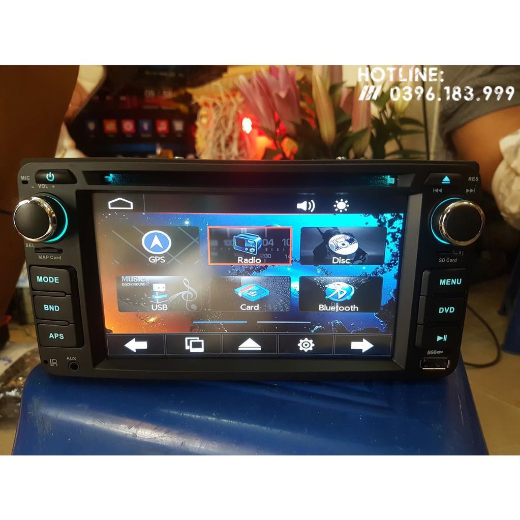 [Giảm giá]  Đầu DVD GPS dẫn đường lắp chung Toyota (Vios, innova, fortuner, Altisl, yaris..) tặng thẻ GPS mới 2020