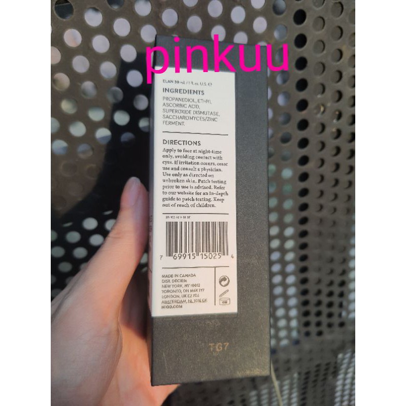 Niod serum vitamin C 30% bill Canada