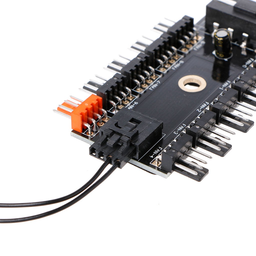 Bộ chuyển đổi quạt tản nhiệt IDE Molex 1 sang 10 cổng 4-Pin 12V