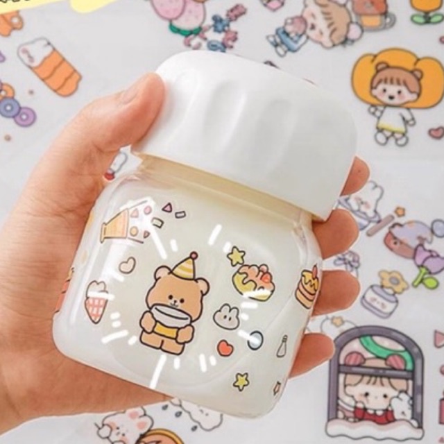 Random 1 tấm hình dán sticker dễ thương