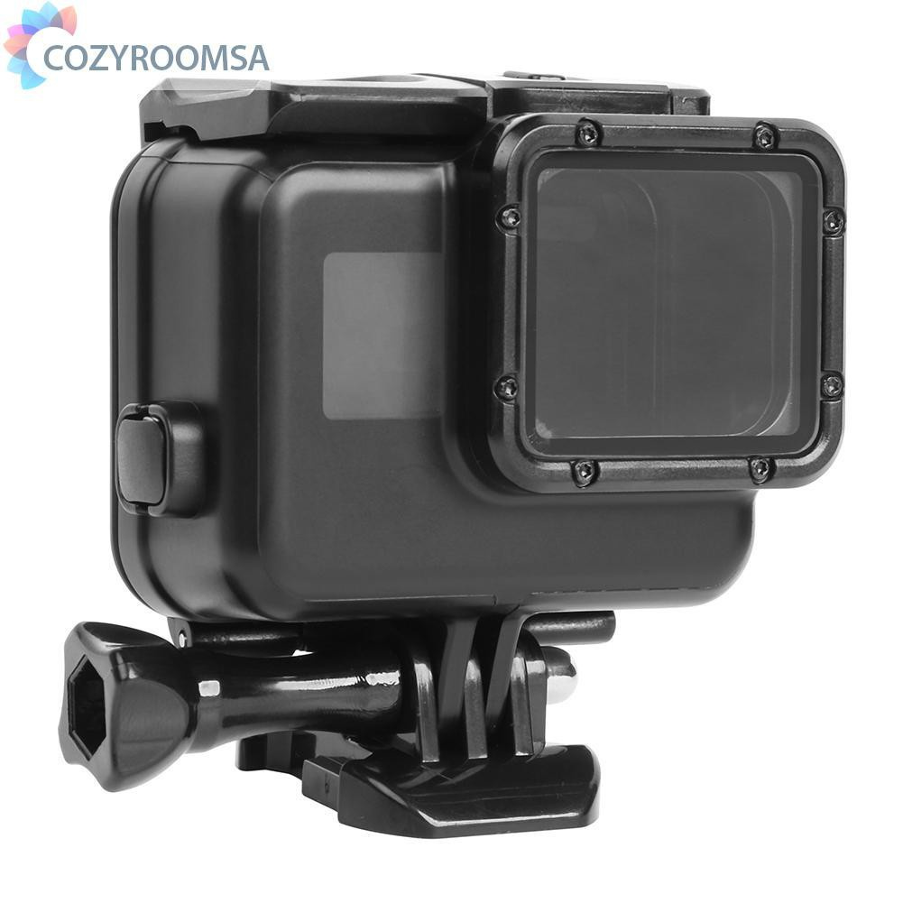 Vỏ Bảo Vệ Chống Nước Khi Lặn Biển 45m Cho Gopro Hero 7 6 5 Màu Đen