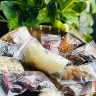 Combo 10 Set nấu chè dưỡng nhan [ SET LỚN ] [ 12 VỊ 500G ] [ TẶNG KÈM TÁO ]