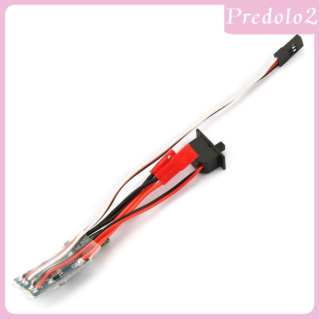 Bộ điều khiển tốc độ ESC cho động cơ chổi than 30A cho mô hình xe hơi thuyền điều khiển từ xa DIY