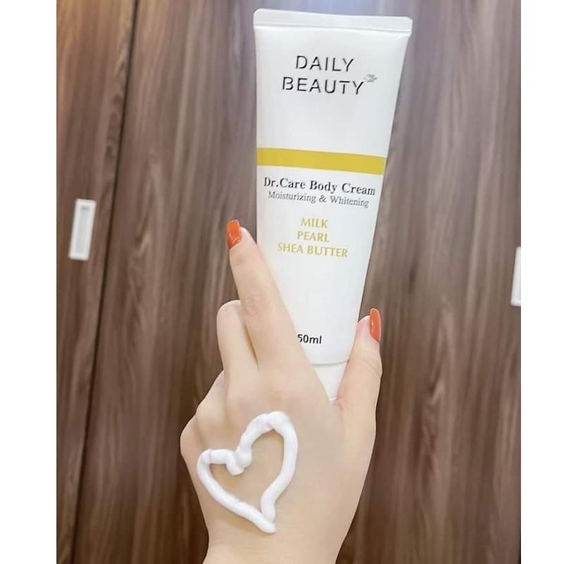 Kem dưỡng body trắng da toàn thân ngọc trai của daily beauty hàn quốc 150ml