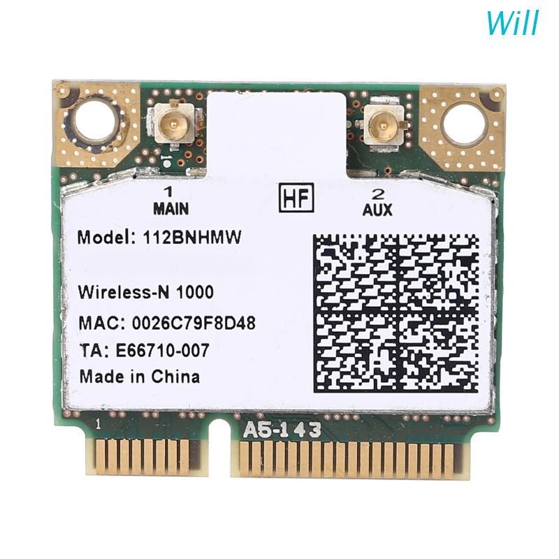 Thẻ mạng không dây Wifi Centrino N 1000 112BNHMW 300Mbps